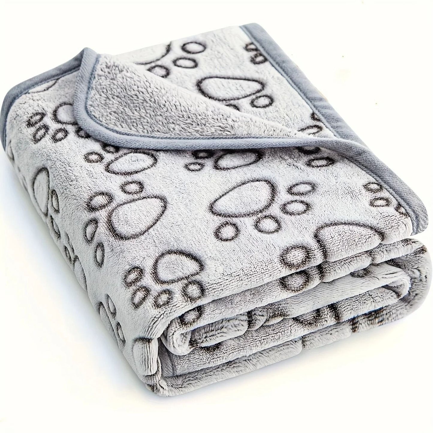 Cozy Cartoon Pet Blanket for Cats and Dogs