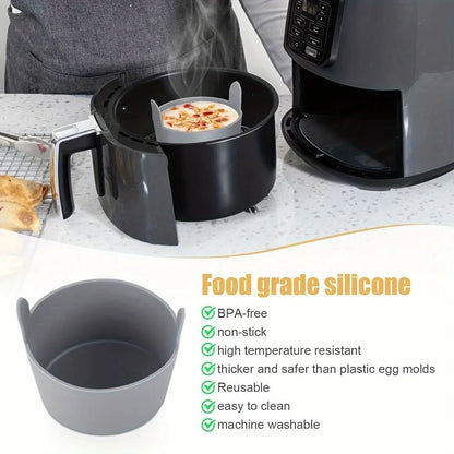 Silicone Egg Poacher Cups for Air Fryer and Cookware