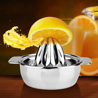 Portable Stainless Steel Manual Citrus Juicer