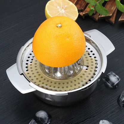 Portable Stainless Steel Manual Citrus Juicer