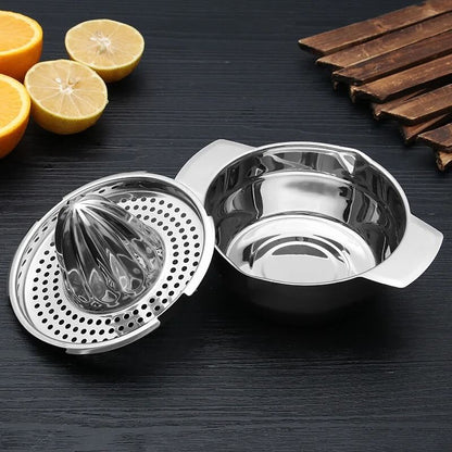 Portable Stainless Steel Manual Citrus Juicer