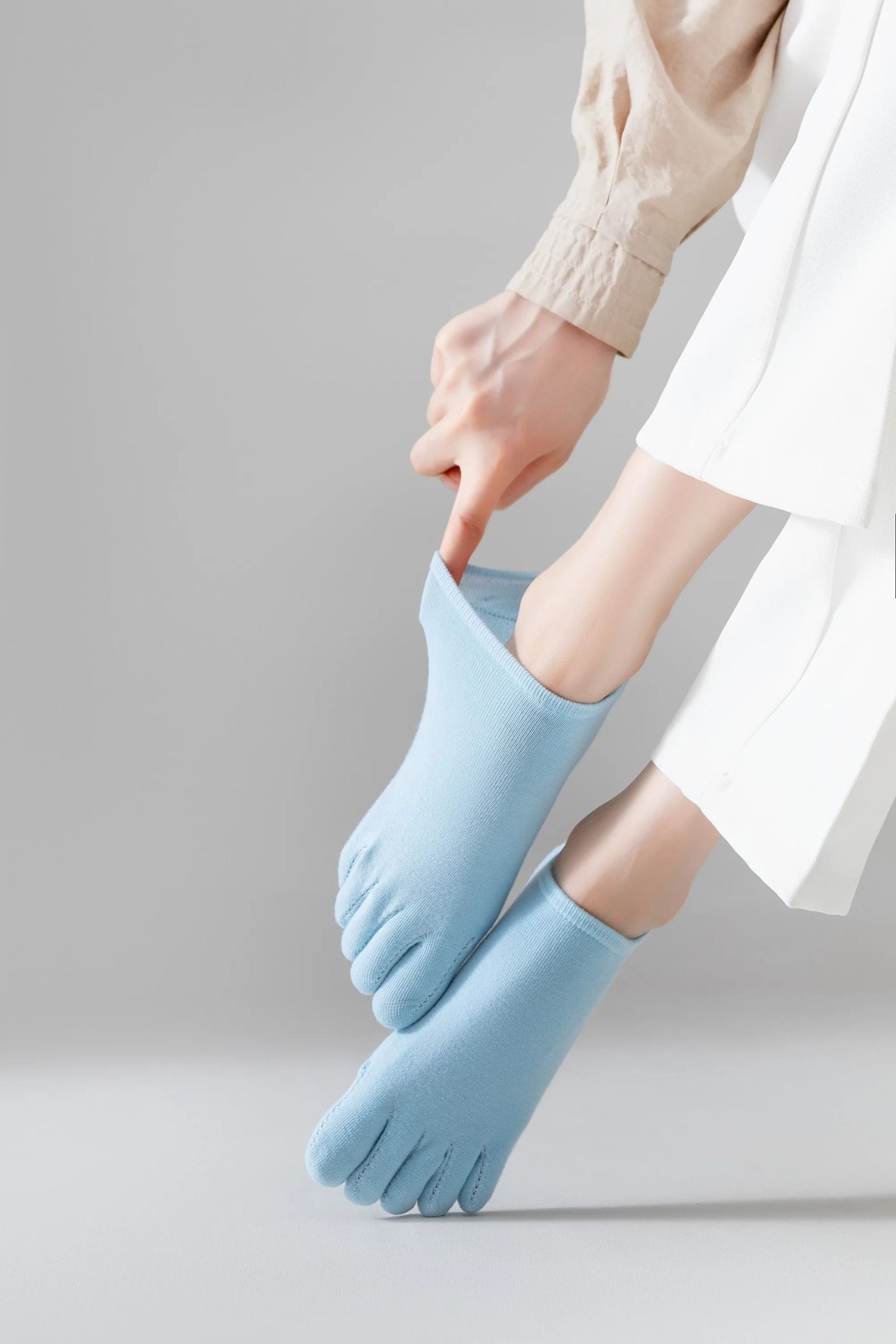 Yoga Toe Socks Five Pair Set for Women
