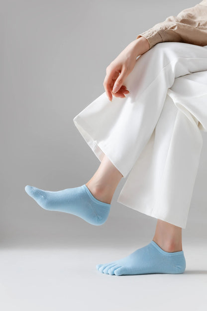 Yoga Toe Socks Five Pair Set for Women