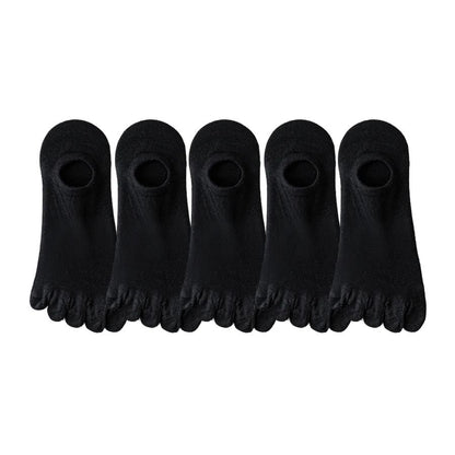Yoga Toe Socks Five Pair Set for Women