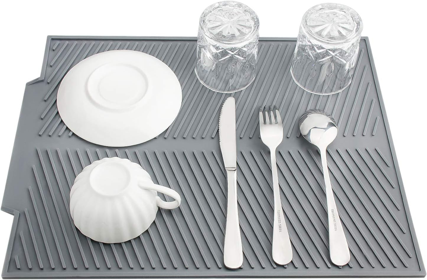 Silicone Mat Accessories, Kitchen Decoration, Bar Sink Drain, Food Utensil Mat, Three Models, Bar Insulation Mat