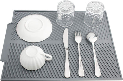 Silicone Mat Accessories, Kitchen Decoration, Bar Sink Drain, Food Utensil Mat, Three Models, Bar Insulation Mat