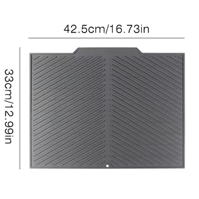 Silicone Mat Accessories, Kitchen Decoration, Bar Sink Drain, Food Utensil Mat, Three Models, Bar Insulation Mat