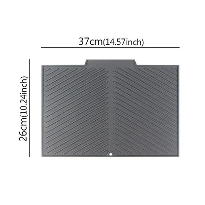 Silicone Mat Accessories, Kitchen Decoration, Bar Sink Drain, Food Utensil Mat, Three Models, Bar Insulation Mat