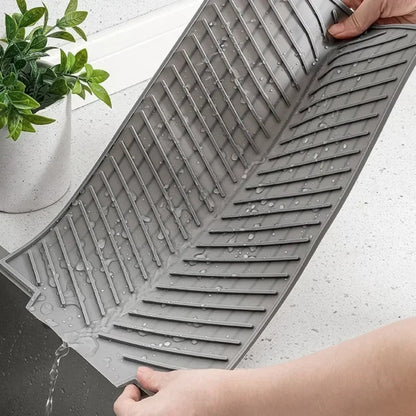 Silicone Mat Accessories, Kitchen Decoration, Bar Sink Drain, Food Utensil Mat, Three Models, Bar Insulation Mat