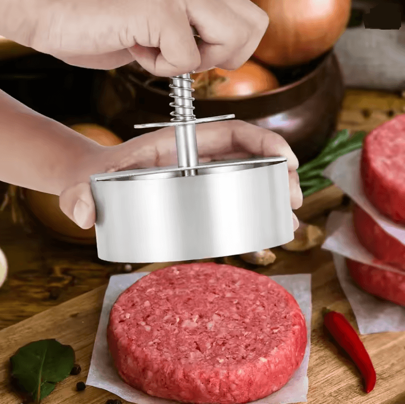 GrillMaster Non Stick Hamburger Patty Press and Burger Maker Mold for Perfect Patties
