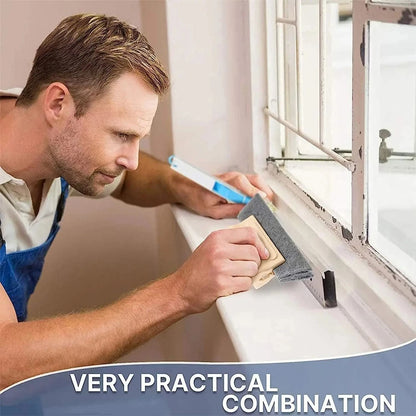 Window Track Cleaning Brush Tools Set For Sliding Door Tracks And Grooves