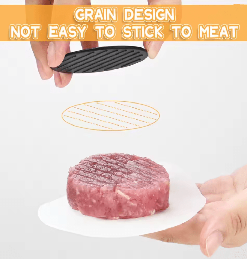 PattyPro Non Stick Hamburger Press and Burger Maker Mold for Perfect Patties