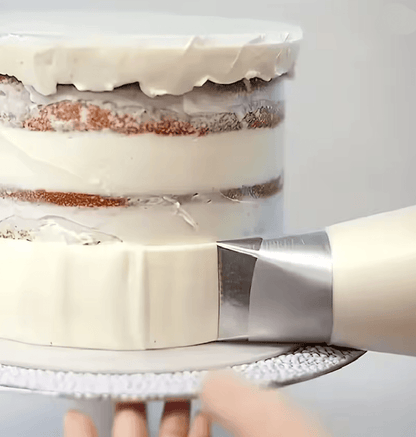 DecoTwist Double Sided Cream Nozzle Set for Professional Cake and Pastry Decorating