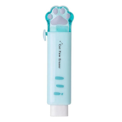 Cute Cat Eraser Retractable Eraser Pen for School Supplies and Sketching