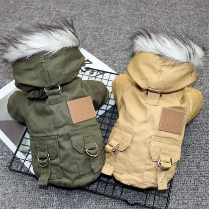 Winter Warm Dog Jacket for Small and Medium Pets
