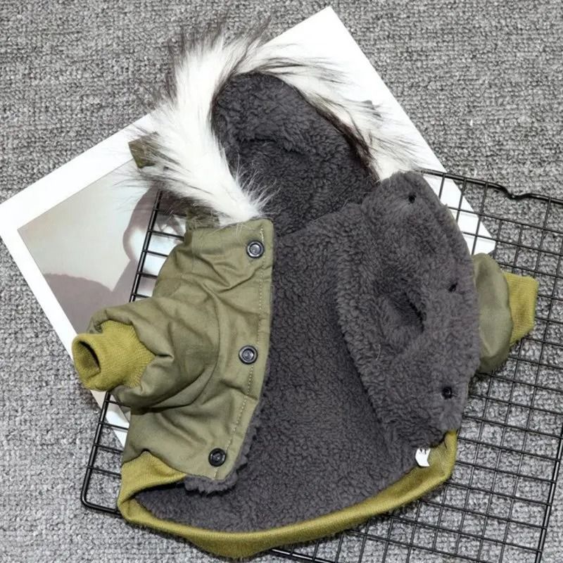 Winter Warm Dog Jacket for Small and Medium Pets