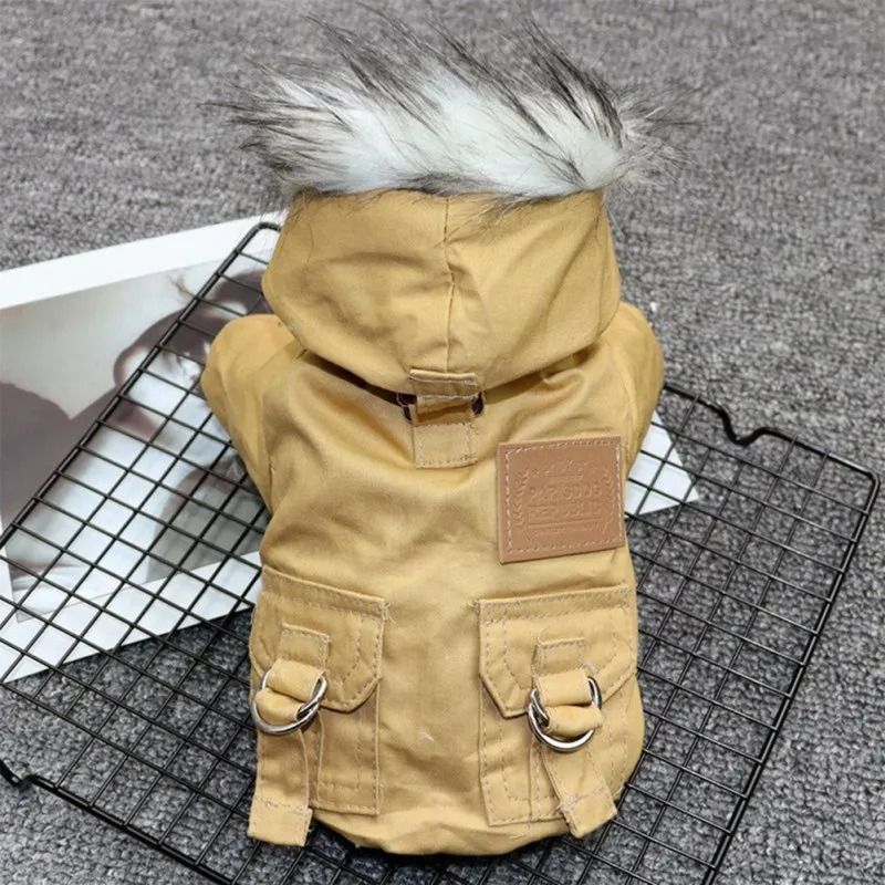 Winter Warm Dog Jacket for Small and Medium Pets