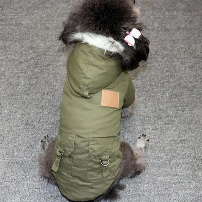 Winter Warm Dog Jacket for Small and Medium Pets