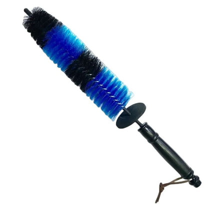 Soft Long Handle Wheel Cleaning Brush For Car Rims And Tires