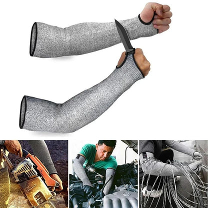 Level 5 Safety Sleeves Anti Cut Arm Guard Gloves