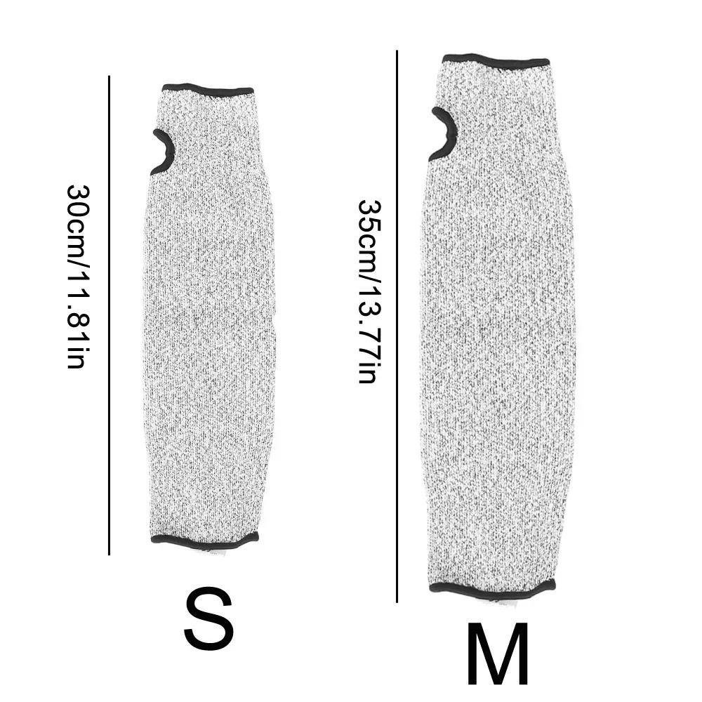 Level 5 Safety Sleeves Anti Cut Arm Guard Gloves