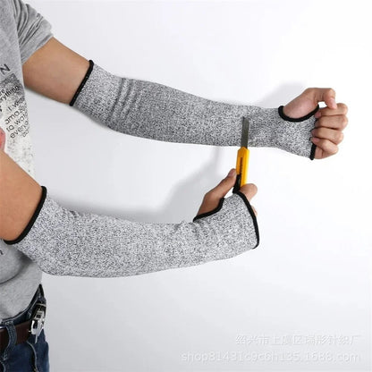Level 5 Safety Sleeves Anti Cut Arm Guard Gloves