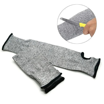 Level 5 Safety Sleeves Anti Cut Arm Guard Gloves
