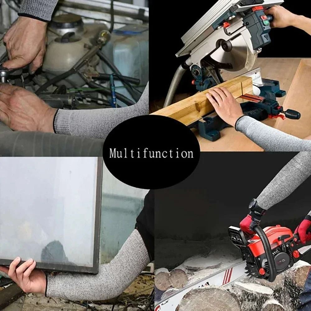 Level 5 Safety Sleeves Anti Cut Arm Guard Gloves