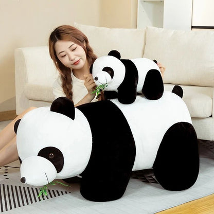 Cute Baby Bamboo Panda Bear Plush Stuffed Animal Doll 20 cm