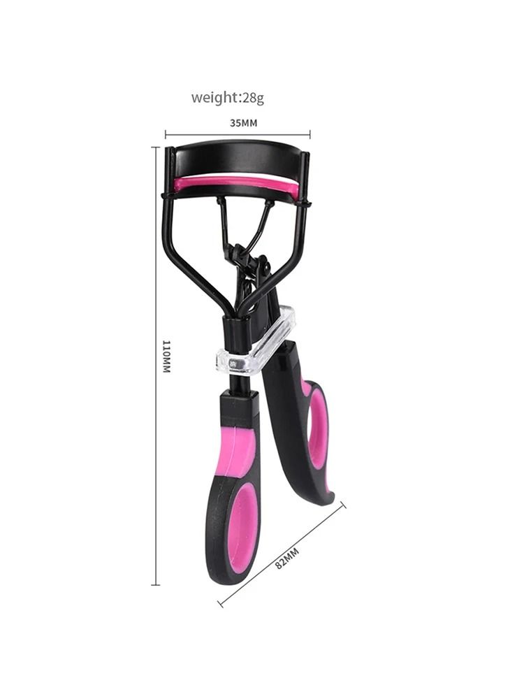 Dual Color Handle Curling Eyelash Clip Eyelash Assistant And Eyebrow Trimmer