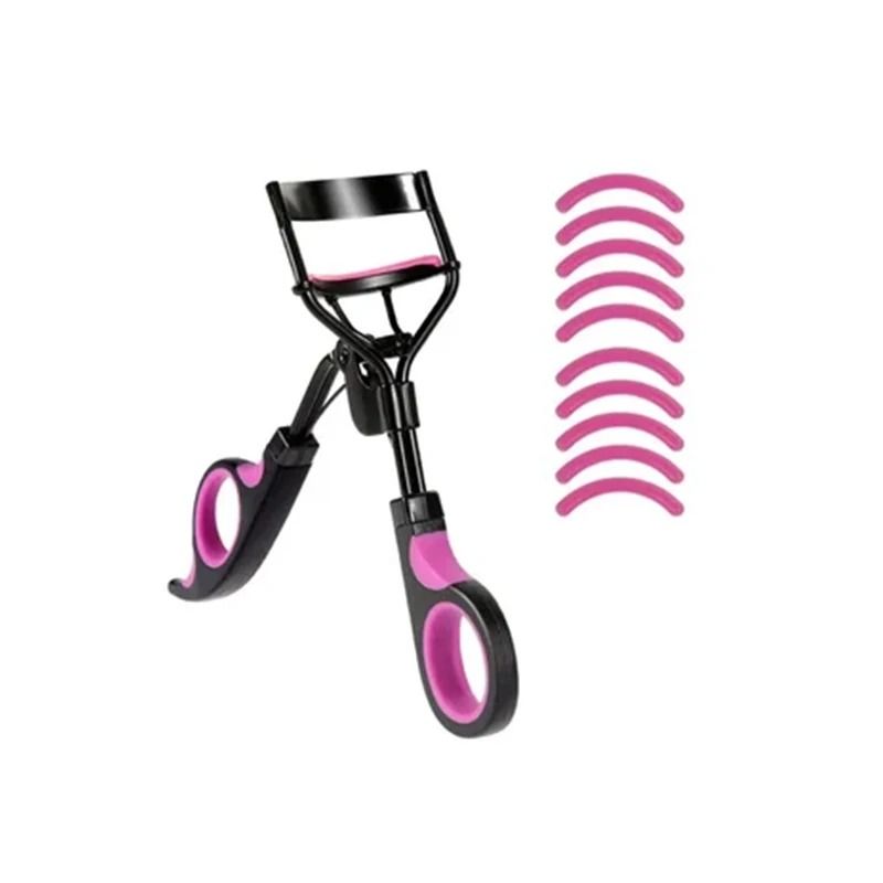 Dual Color Handle Curling Eyelash Clip Eyelash Assistant And Eyebrow Trimmer