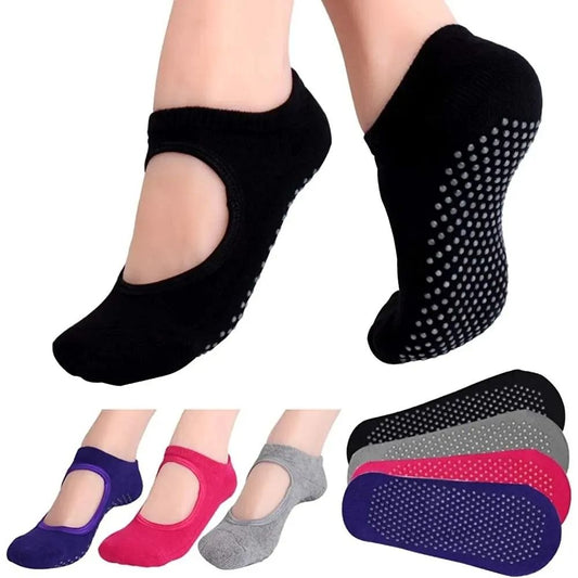 Backless Non Slip Fitness Yoga Socks For Women