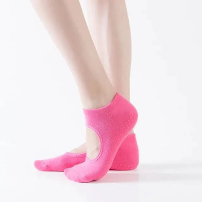 Backless Non Slip Fitness Yoga Socks For Women