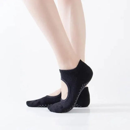 Backless Non Slip Fitness Yoga Socks For Women