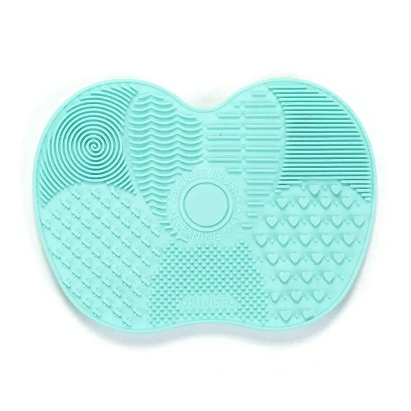 Silicone Makeup Brush Cleaner Bowl And Scrub Pad Set