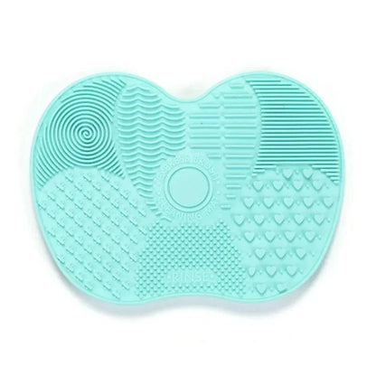Silicone Makeup Brush Cleaner Bowl And Scrub Pad Set