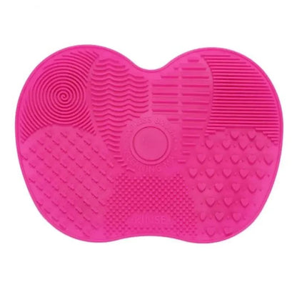 Silicone Makeup Brush Cleaner Bowl And Scrub Pad Set