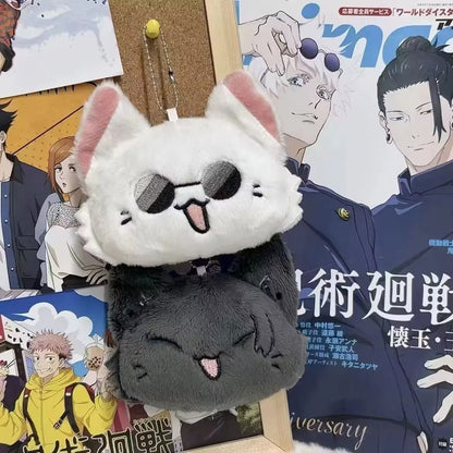 Anime Keychain Geto Suguru and Satoru Gojo Plush Cosplay Keyrings
