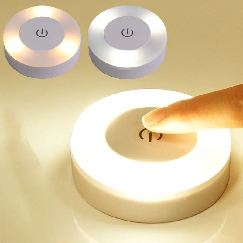 Rechargeable LED Touch Night Light USB Portable Mini Lamp