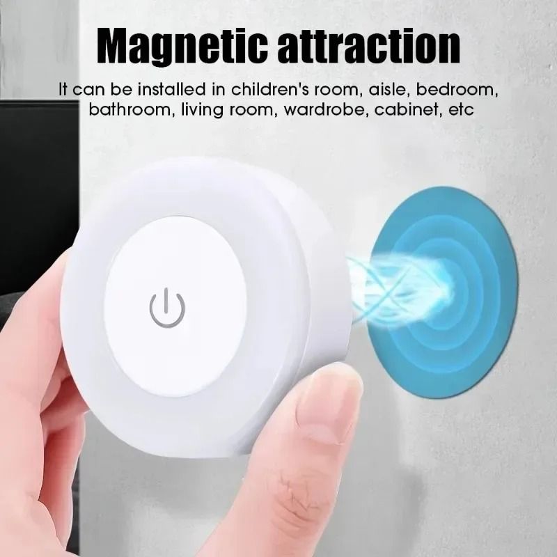 Rechargeable LED Touch Night Light USB Portable Mini Lamp