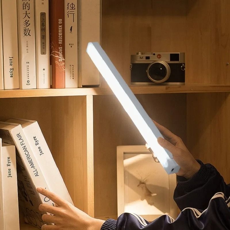 Wireless Rechargeable Motion Sensor LED Bar Light – Magnetic Cabinet and Closet Lamp