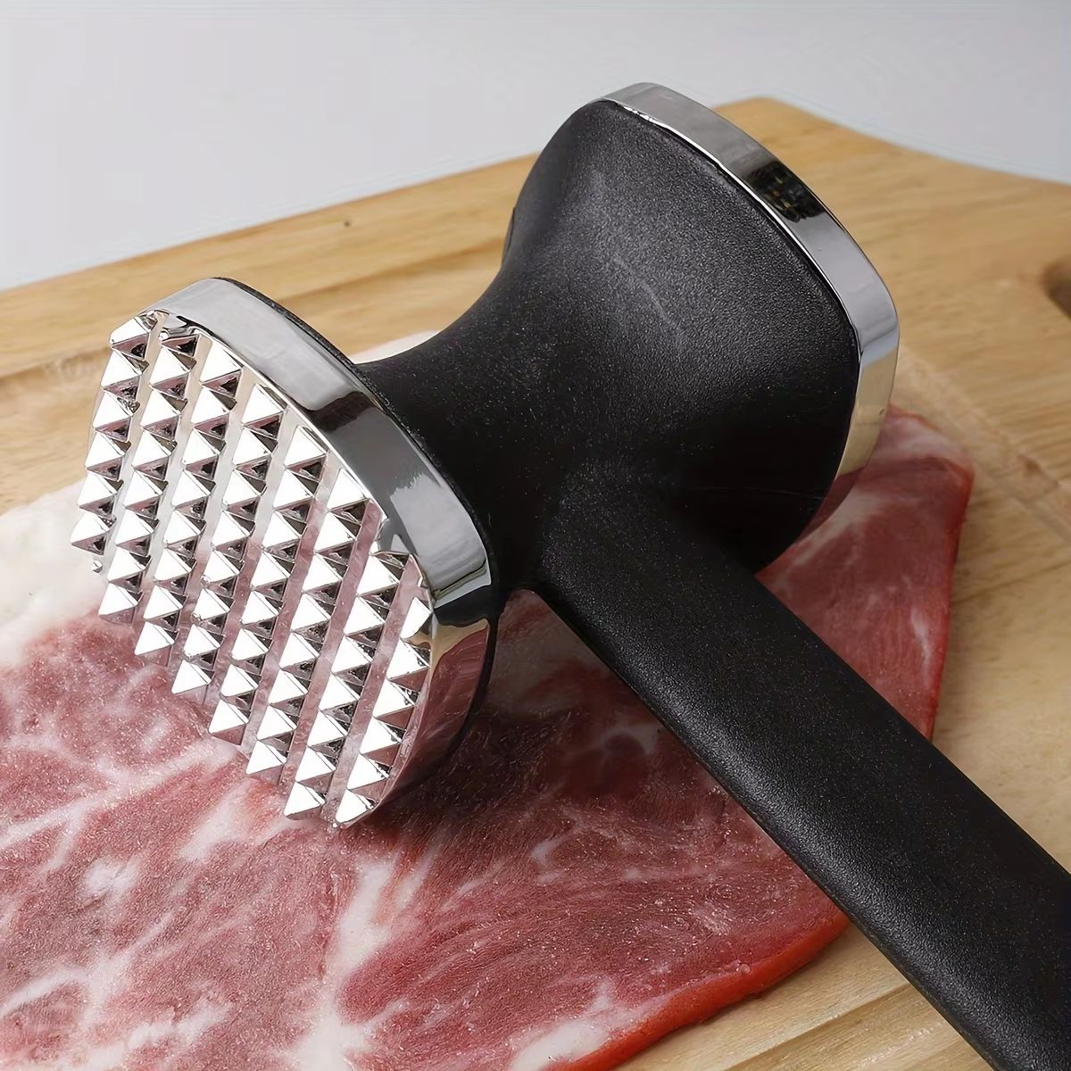 Heavy Duty Stainless Steel Kitchen Meat Tenderizer Hammer