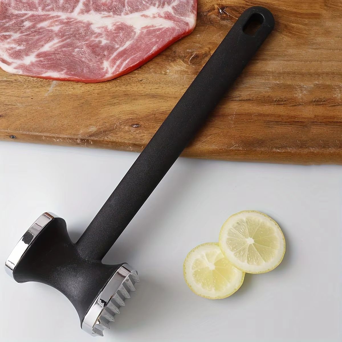 Heavy Duty Stainless Steel Kitchen Meat Tenderizer Hammer