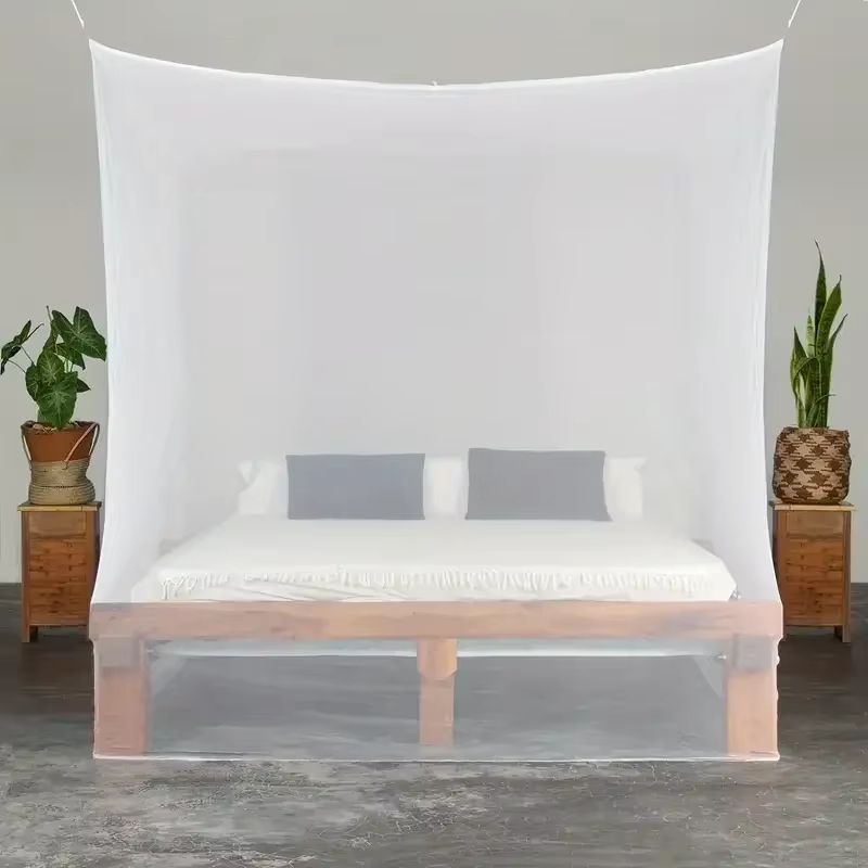 Portable Foldable White Mesh Mosquito Net Camping Tent