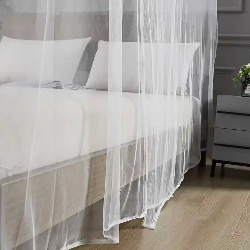 Portable Foldable White Mesh Mosquito Net Camping Tent
