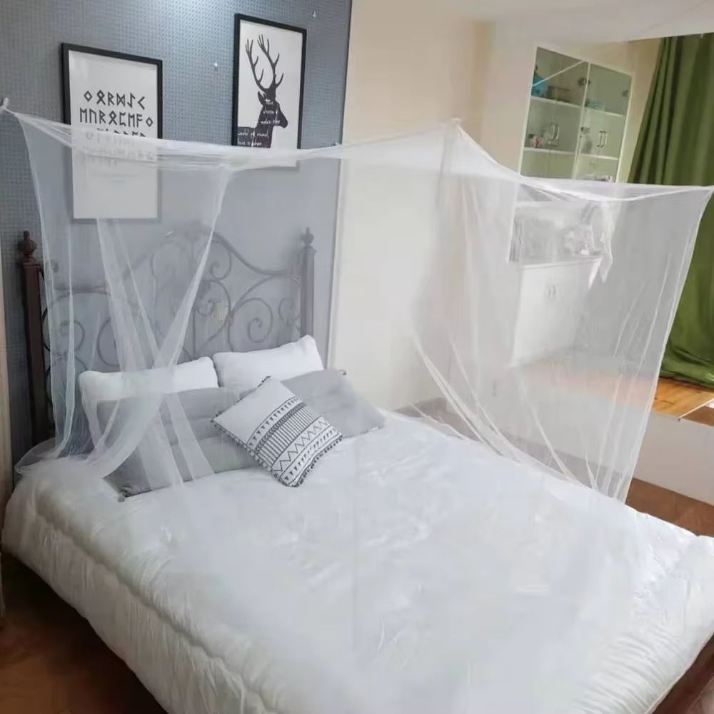 Portable Foldable White Mesh Mosquito Net Camping Tent