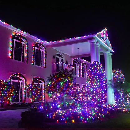 Solar Powered LED String Lights Outdoor Fairy Garland (50–300 LEDs)