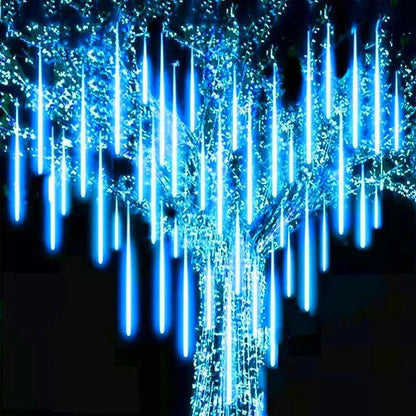 Solar LED Meteor Shower Lights – Outdoor Waterproof Falling Rain String Lights