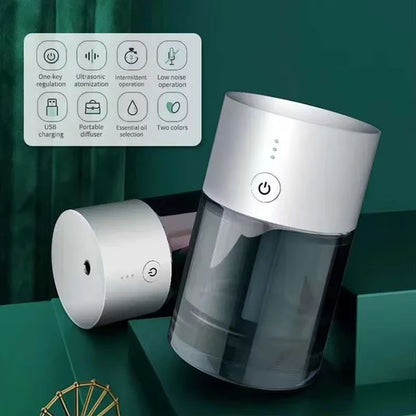 Mini Electric Essential Oil Atomizing Diffuser USB Rechargeable