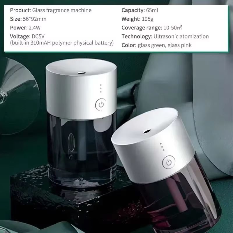 Mini Electric Essential Oil Atomizing Diffuser USB Rechargeable